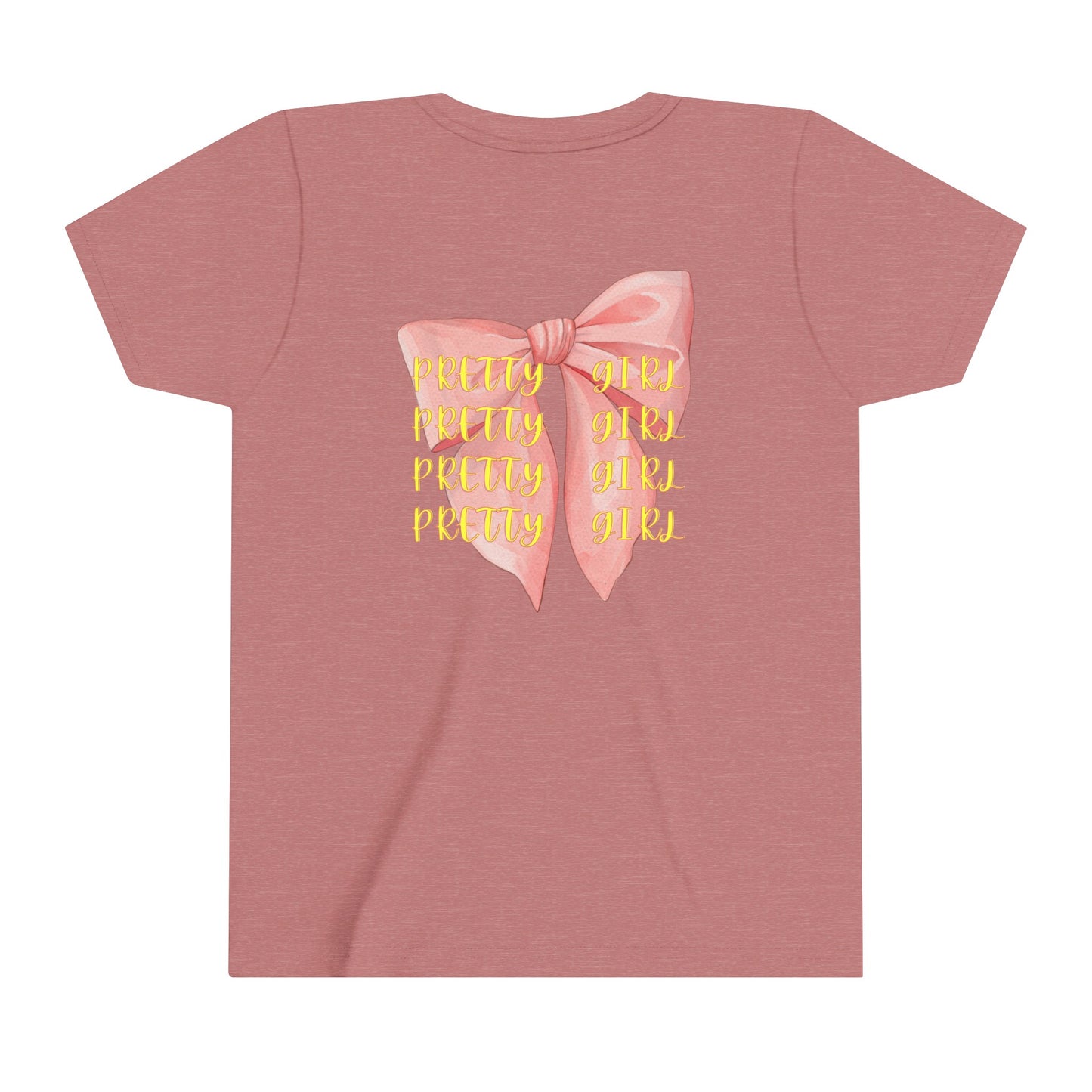 Pretty Girl Youth Girls Short Sleeve Tee