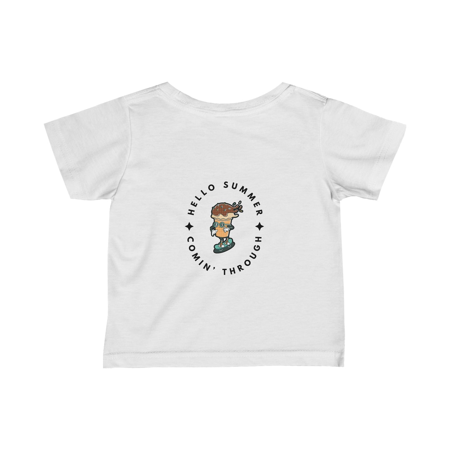 Hello Summer Comin' Through Infant Fine Jersey Tee