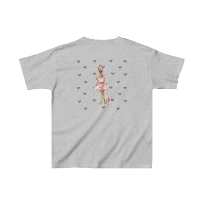 Ballerina Heart Girls Heavy Cotton™ Tee