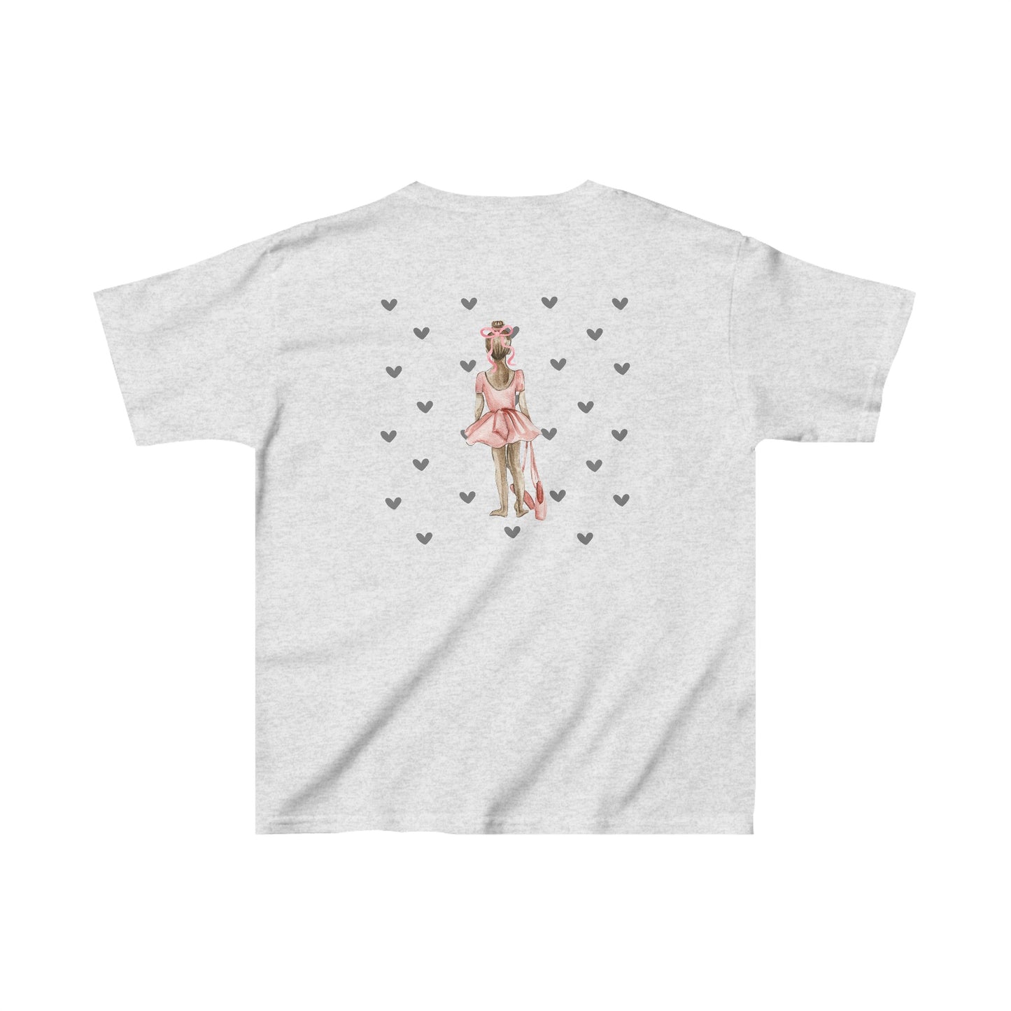 Ballerina Heart Girls Heavy Cotton™ Tee