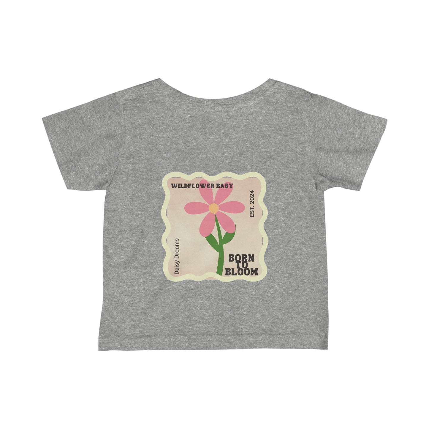 Born to Bloom Infant Fine Jersey Tee