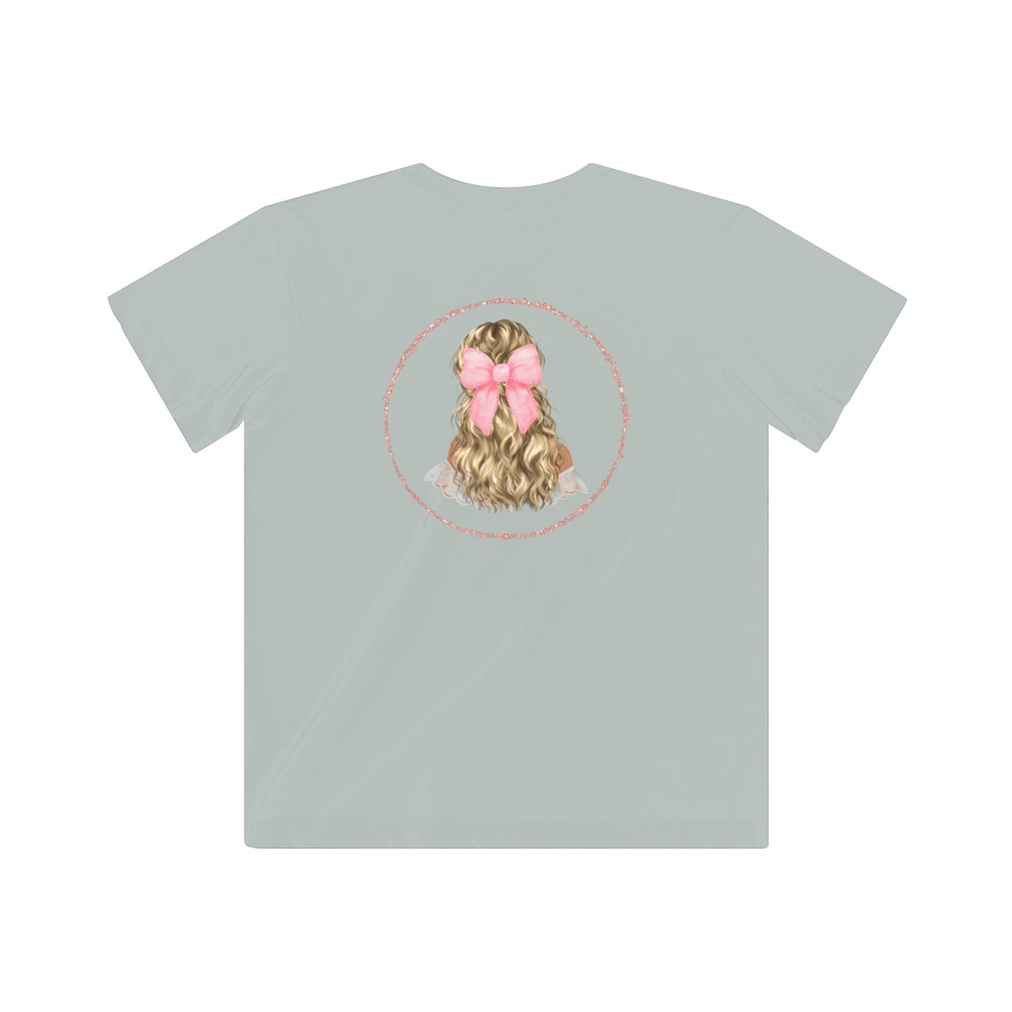 Girl with Bow Fine Jersey Tee