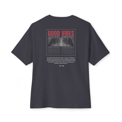 Good Vibes Men's Oversized Boxy Tee