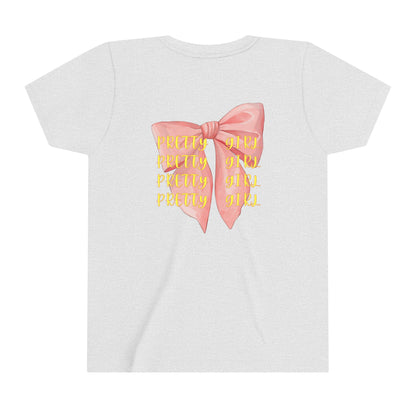 Pretty Girl Youth Girls Short Sleeve Tee