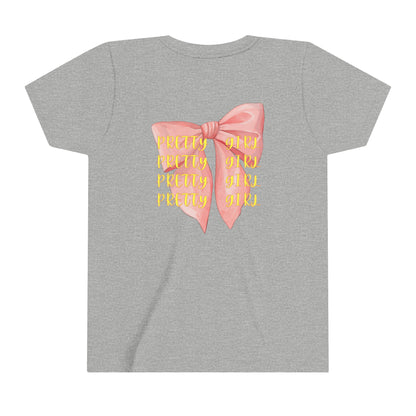 Pretty Girl Youth Girls Short Sleeve Tee