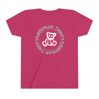 Design3r.Things Teddy Youth Kids Short Sleeve Tee