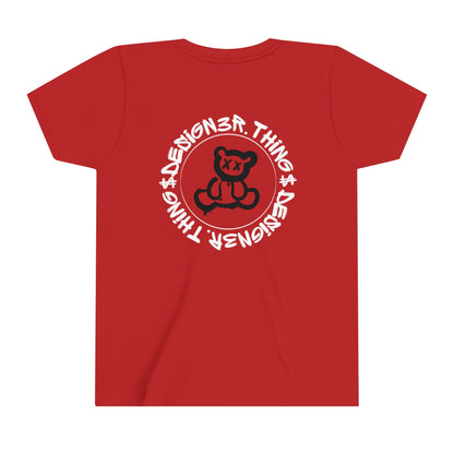 Design3r.Things Teddy Youth Kids Short Sleeve Tee