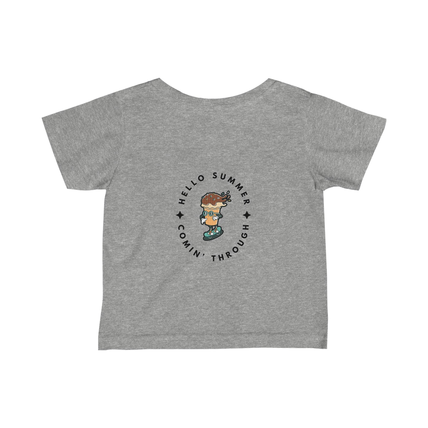 Hello Summer Comin' Through Infant Fine Jersey Tee