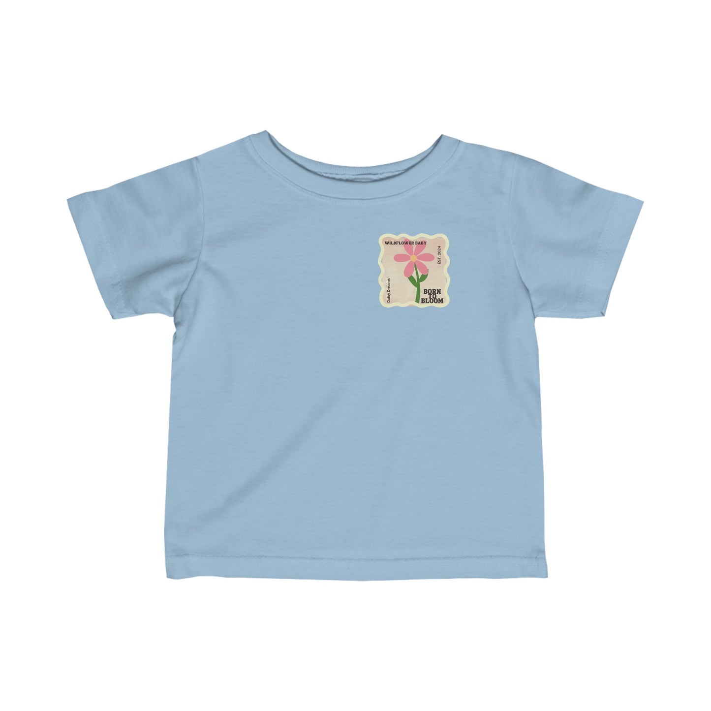 Born to Bloom Infant Fine Jersey Tee