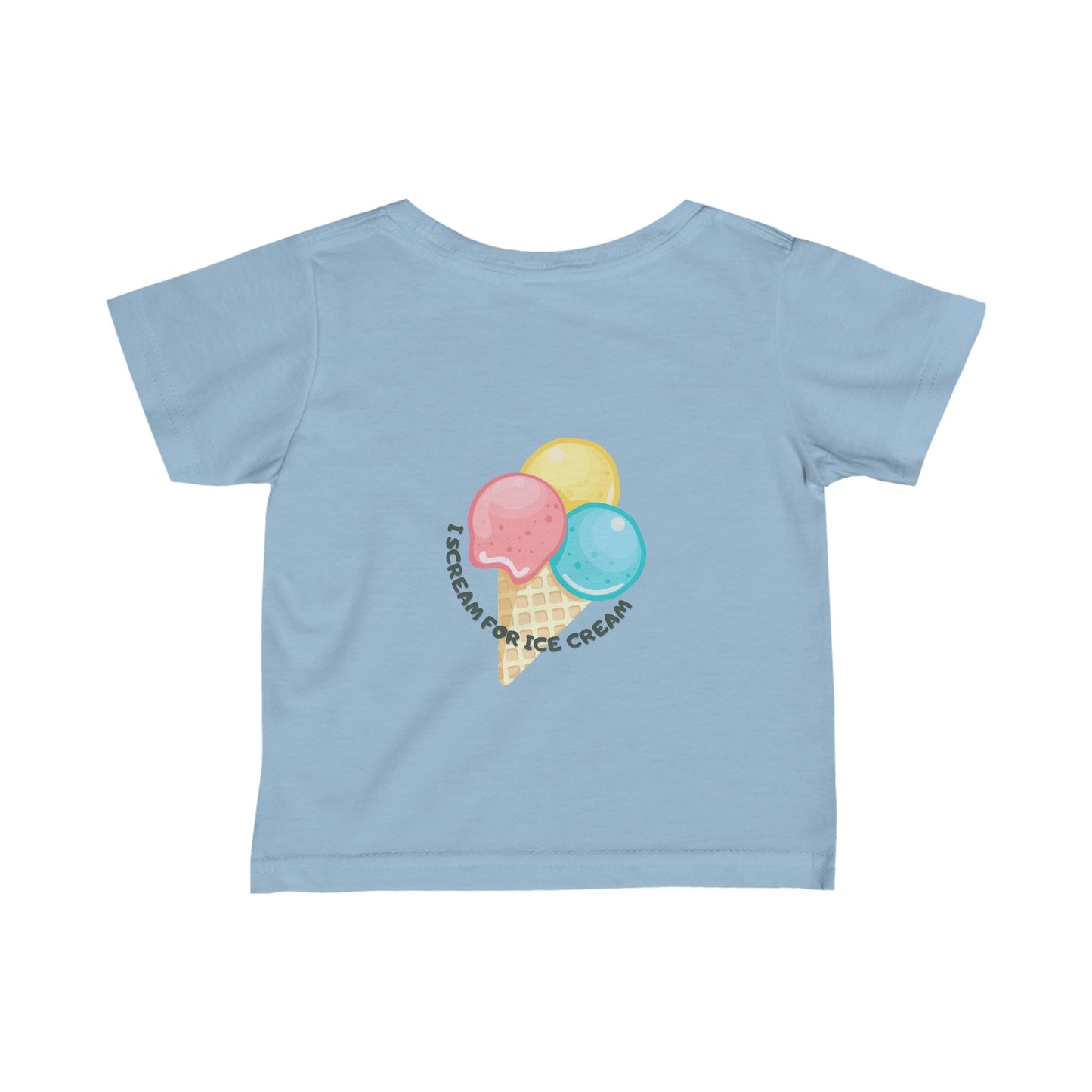 I Scream For Ice Cream Infant Fine Jersey Tee