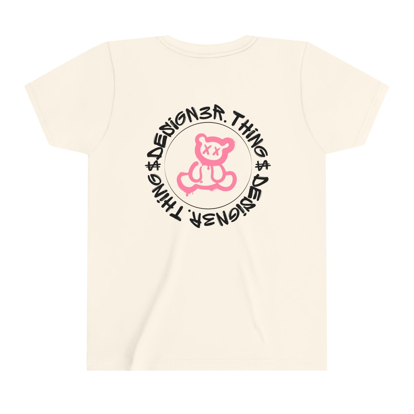 Design3r.Things Teddy Youth Kids Short Sleeve Tee