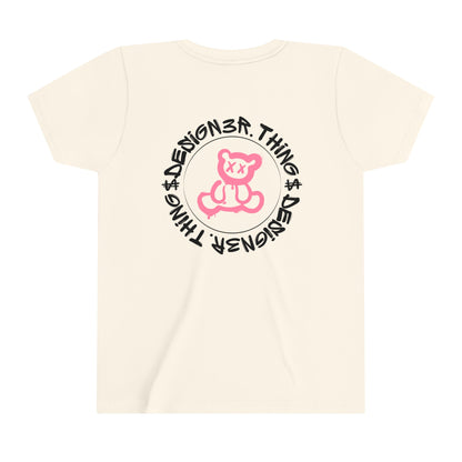 Design3r.Things Teddy Youth Kids Short Sleeve Tee