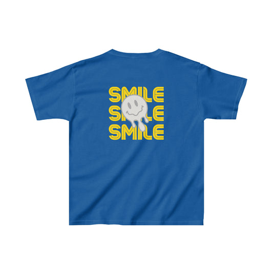 Smile Melting Happy Face Kids Heavy Cotton™ Tee