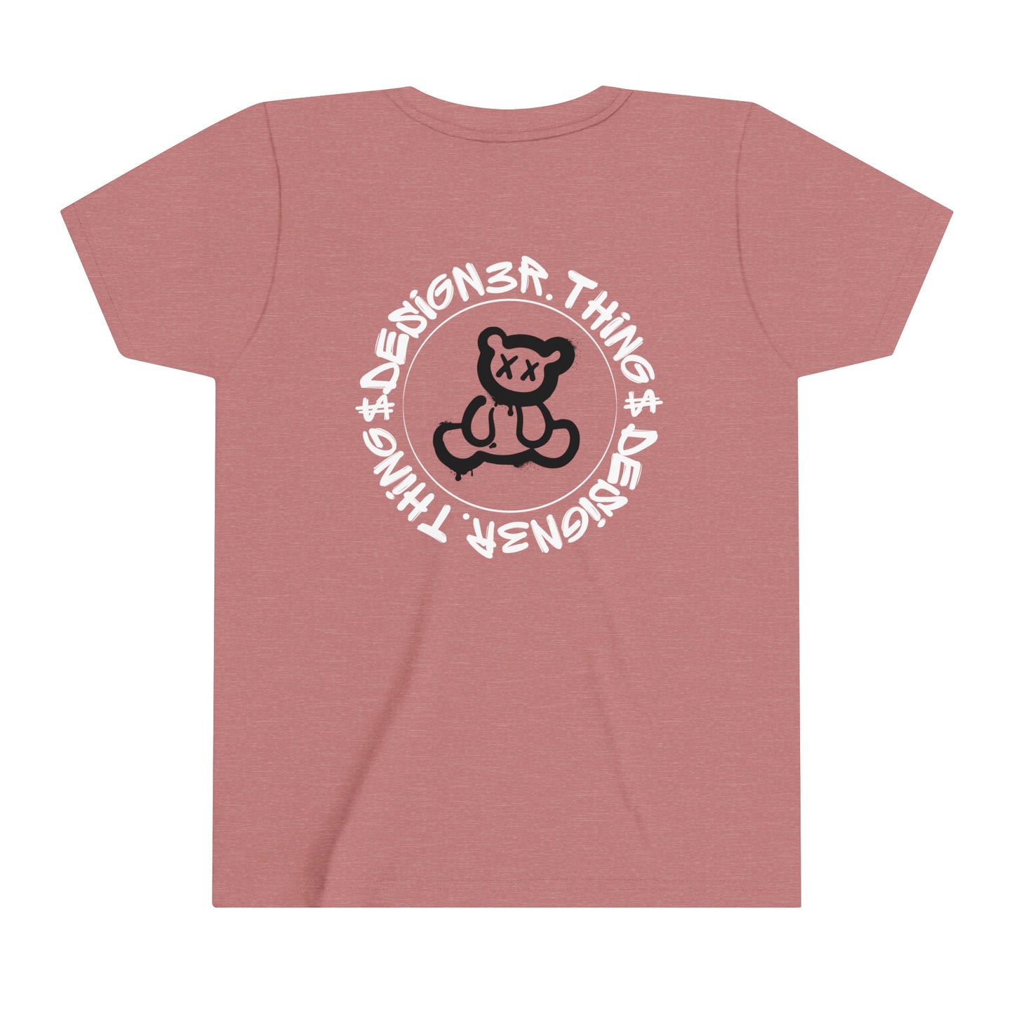 Design3r.Things Teddy Youth Kids Short Sleeve Tee