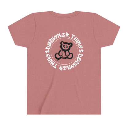 Design3r.Things Teddy Youth Kids Short Sleeve Tee