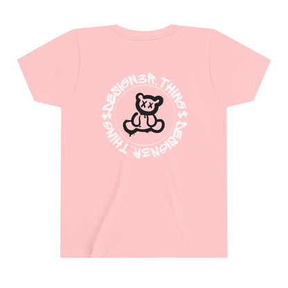 Design3r.Things Teddy Youth Kids Short Sleeve Tee