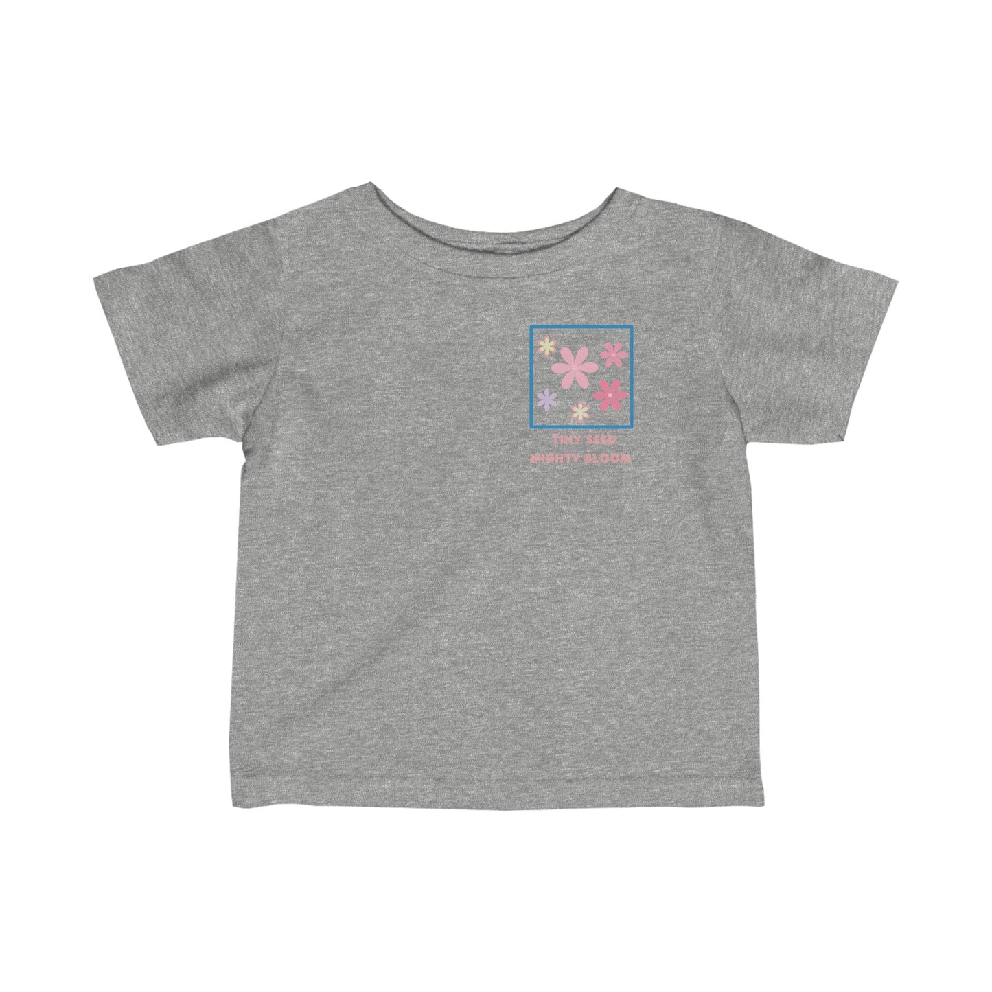 Tiny Seed Mighty Bloom Flower Infant Fine Jersey Tee