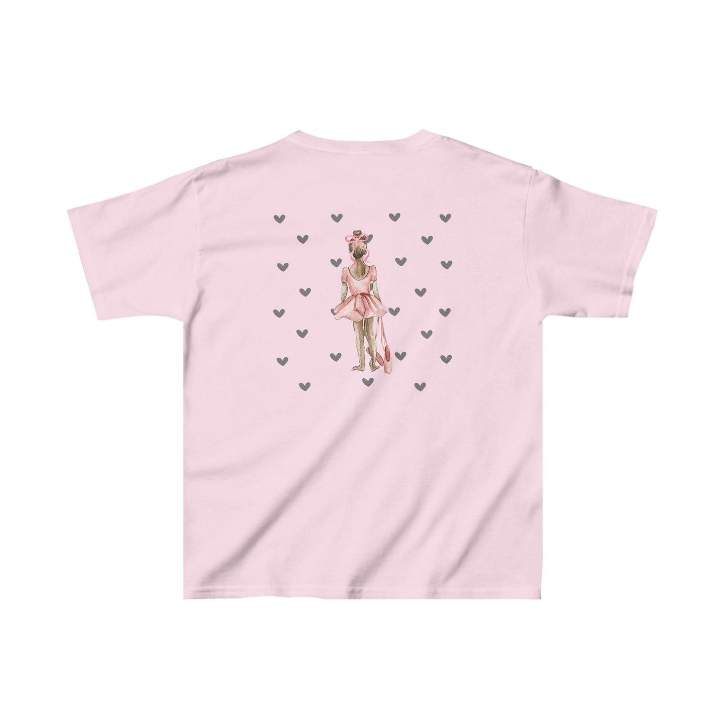 Ballerina Heart Girls Heavy Cotton™ Tee