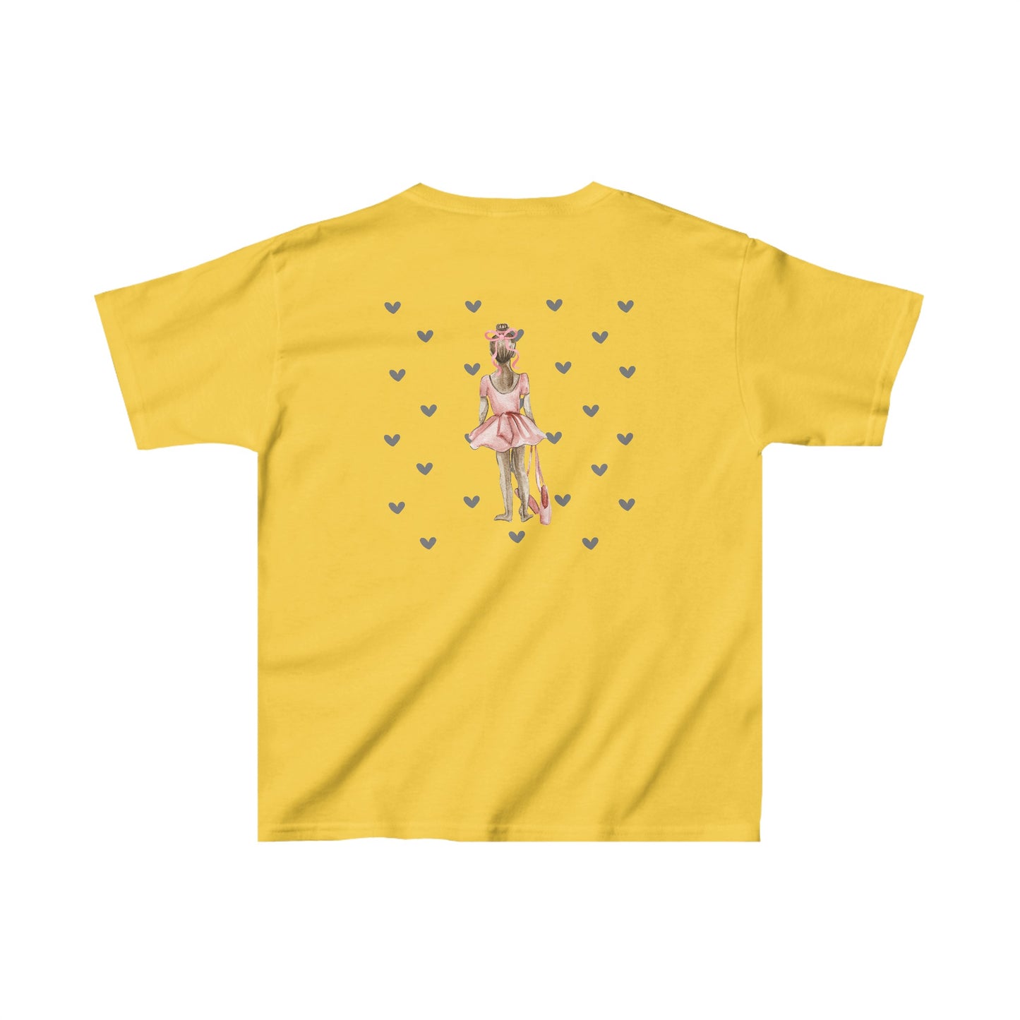 Ballerina Heart Girls Heavy Cotton™ Tee