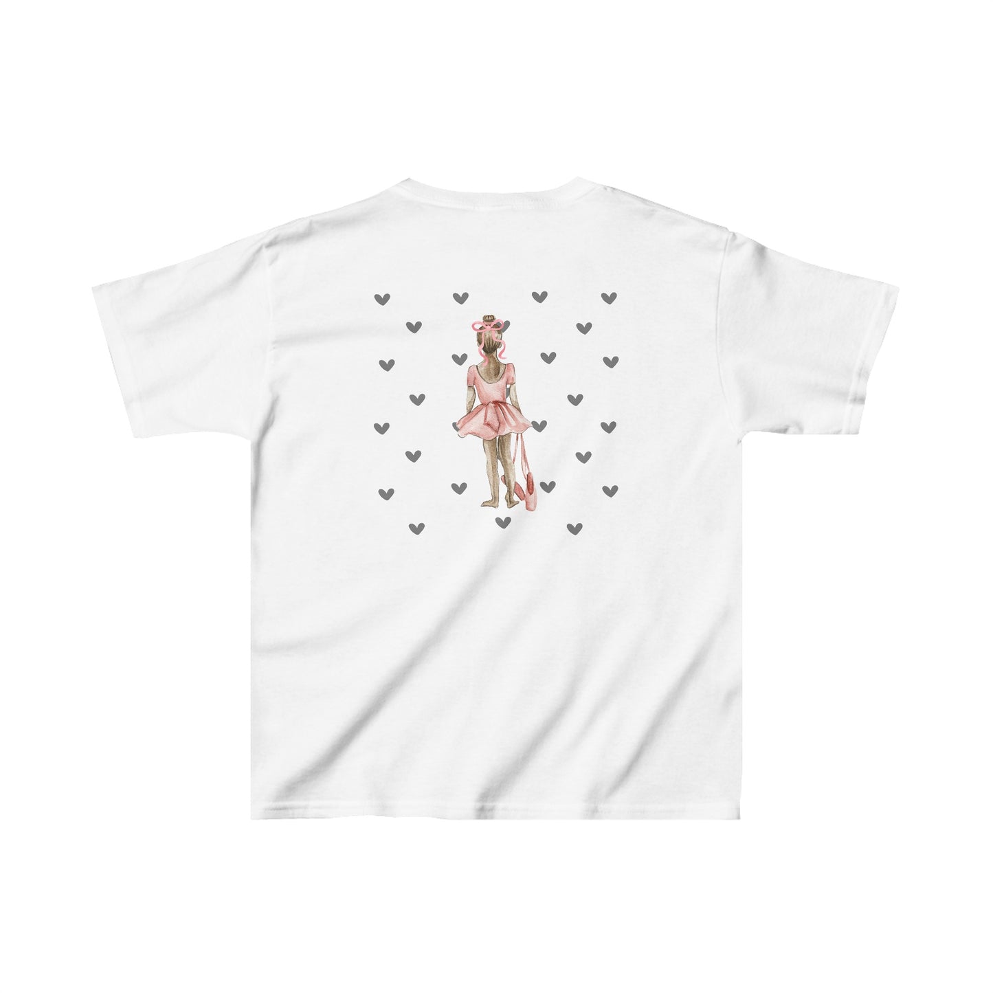 Ballerina Heart Girls Heavy Cotton™ Tee