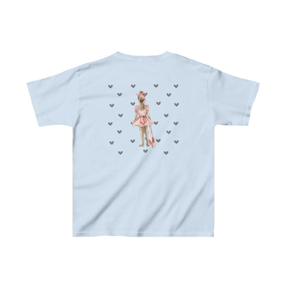 Ballerina Heart Girls Heavy Cotton™ Tee