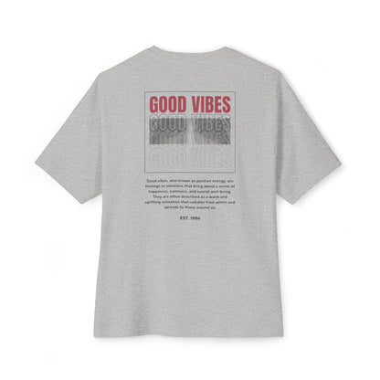 Good Vibes Men's Oversized Boxy Tee