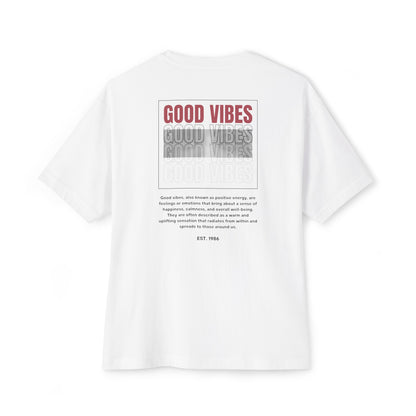 Good Vibes Men's Oversized Boxy Tee