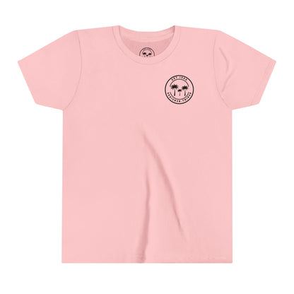 Colorful Bow Youth Short Sleeve Girls' Tee