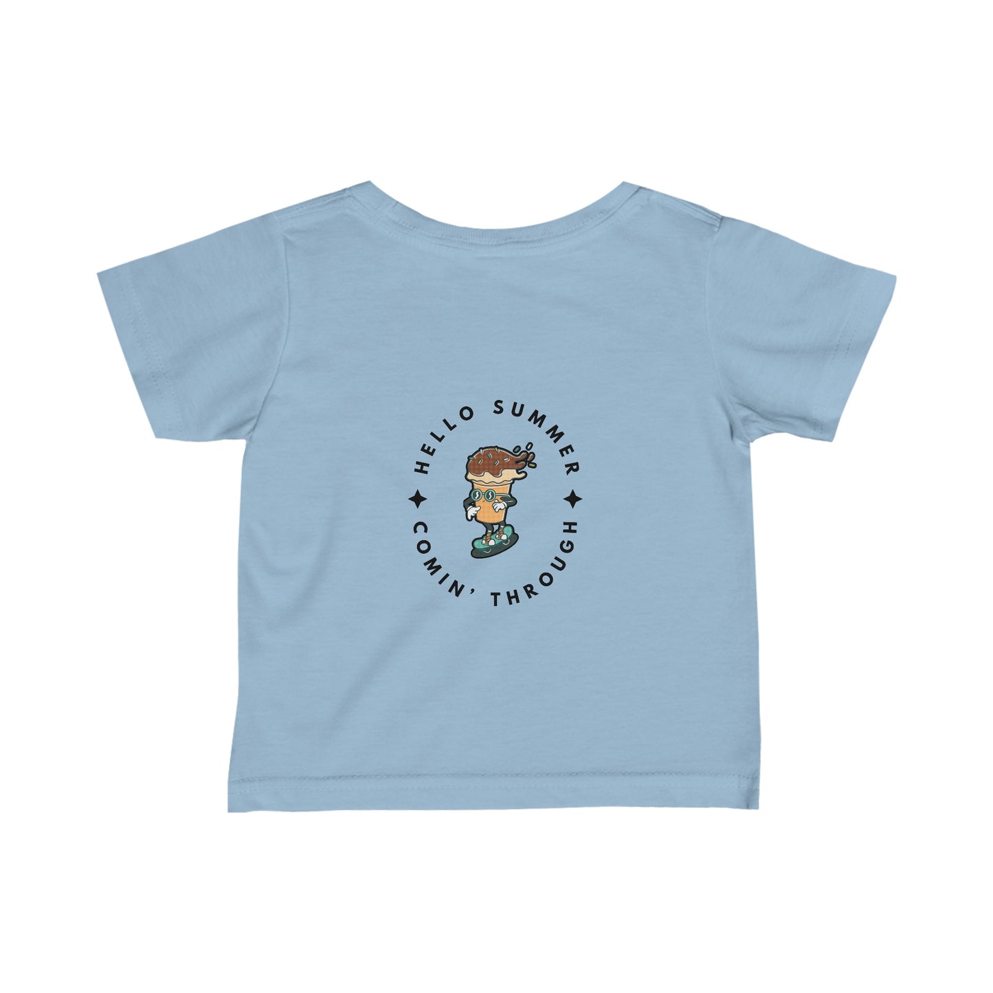 Hello Summer Comin' Through Infant Fine Jersey Tee