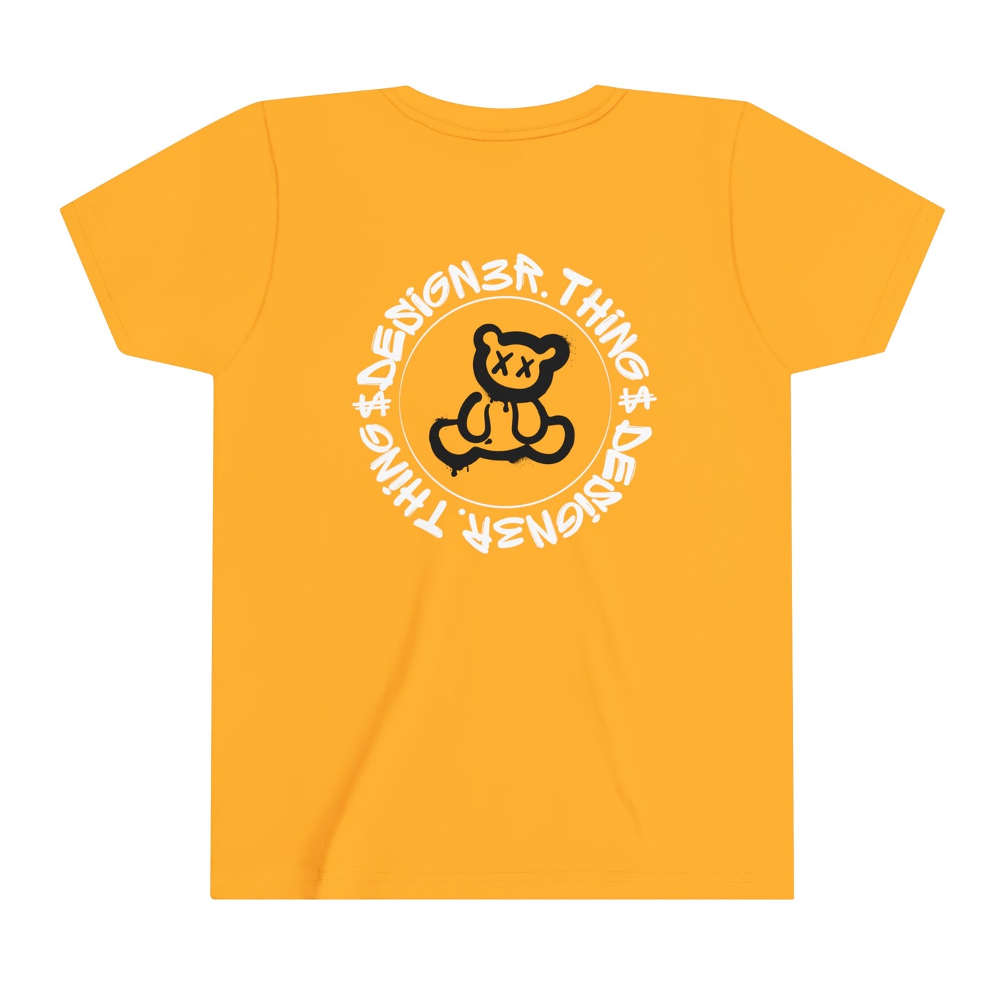 Design3r.Things Teddy Youth Kids Short Sleeve Tee