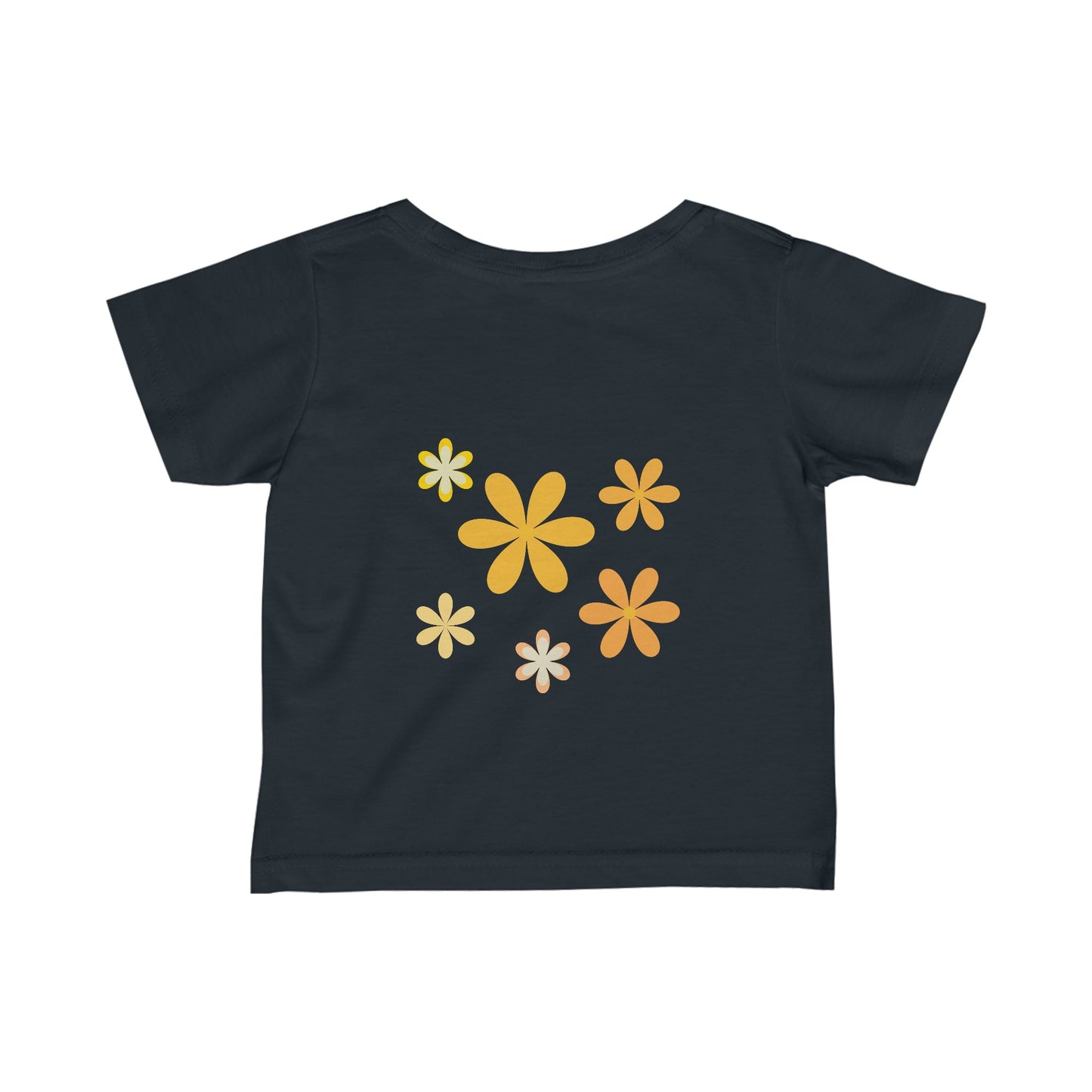 Tiny Seed Mighty Bloom Flower Infant Fine Jersey Tee